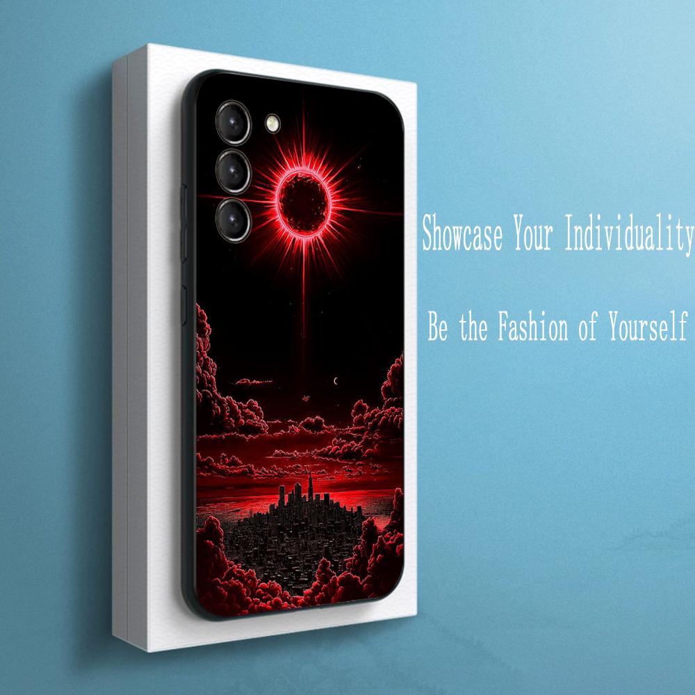 Солнце Винтаж арт модный дизайн Чехол для телефона Для Samsung Galaxy S26 S25 S24 S23 S22 S21 Plus Ultra Note20 Мягкий Черный