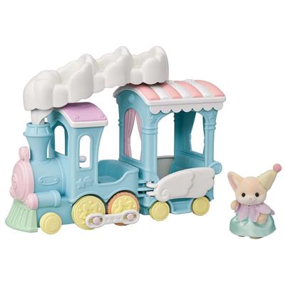 Аттракцион парка развлечений Sylvanian Families [Набор поездов для парада пушистых облаков]