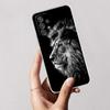 Wolf Lion Tiger Animal Clear Phone Case For Samsung Galaxy A56 A57 A37 5G A55 A54 A36 A35 A26 A25 A16 A17 A07 A52 A34 A21s Cover