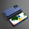 For Xiaomi Redmi Note 12 4G Honeycomb Texture Phone Case TPU+PC Anti-drop Smartphone Cover