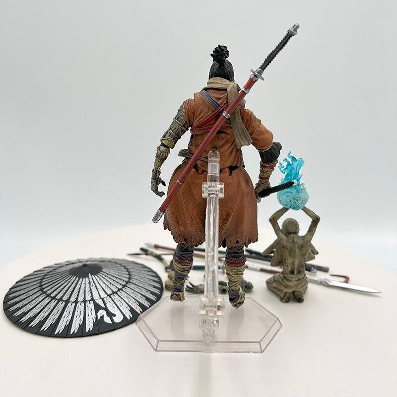 15см Фигма Секиро :Shadows Die Twice Аниме Фигурка Sekiro Dx Фигурка Sekiro Фигурка Коллекция Модель Кукла Игрушка в Подарок