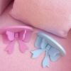 Wooden Decorative Shelves Girls' Room Organizer Holder Pink Wall Shelf Decor Frame Bows Decoration  Wooden Storage Rack