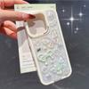 ins 3D bow Epoxy cute phone case For iphone 17 pro max case 16 Pro 15/14Plus 13 pro max girls phone case