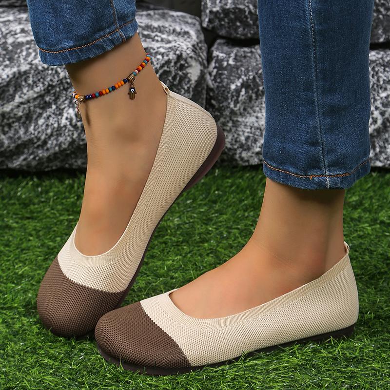 Women Flats 2024 New Spring Autumn Walking Round Top Loafers Shoes Shallow Comfortable Lolita Shoes Sneakers Zapatos De Mujer