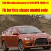 Чехол на зеркало заднего вида из углеродного волокна для Mitsubishi Lancer X10 EX EVO 2008-2012