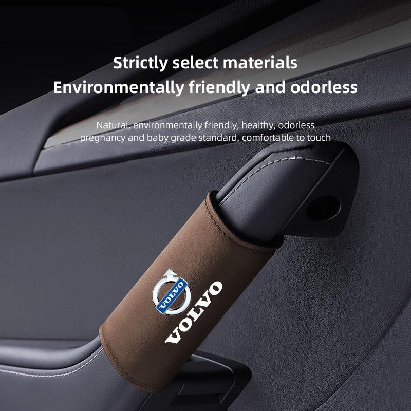 2Pcs Car Door Inner handle Protective Cover Auto Door handle Pad For Volvo XC90 V90 V60 XC60 V40 S80 S60 S90 C40 XC40 V70 XC70