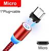 USB Magnetic Charging Cable for Micro Type-C 8 Pin Fast Charging Fashion Cable for Iphone Xiaomi Huawei Samsung