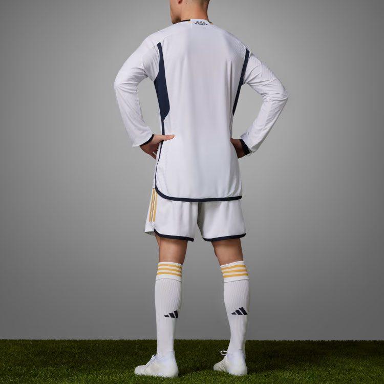 adidas Домашняя футболка Real Madrid 23/24 с длинным рукавом IA9978