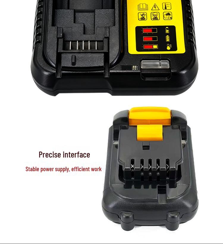 Совместимо с аккумулятором DEWALT 10,8 В 12 В DCB120 и зарядным устройством DCB112 для ручной дрели/шуруповерта