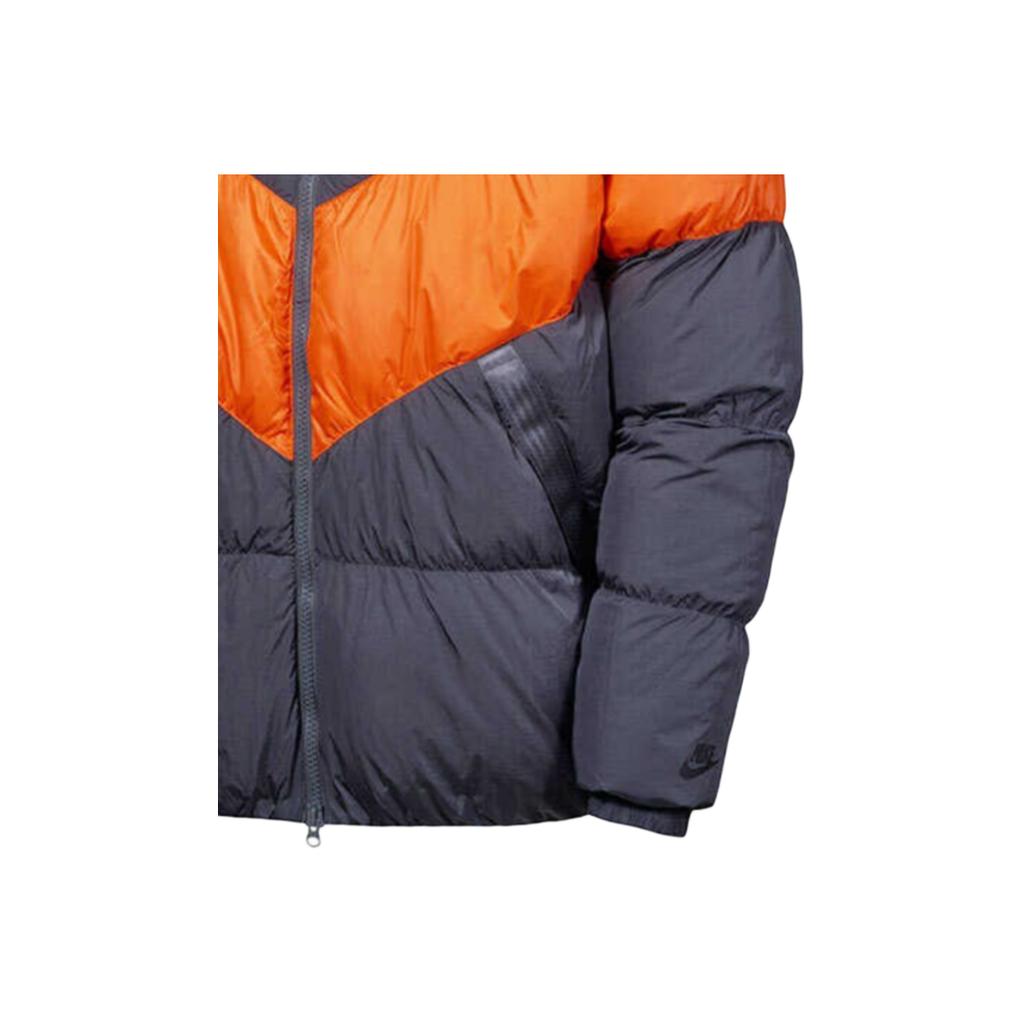 Nike Спортивная куртка с капюшоном, зимняя мужская куртка, серая BV4720-021