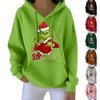 Women's Fashion Women's Lightweight Long Sleeve Pullover With Pockets Preppy Graphic Hoodie
