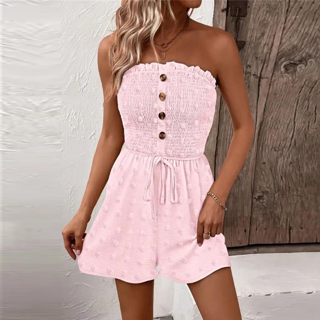 Женский удобный повседневный комбинезон с коротким рукавом, свитер, комбинезон, шорты