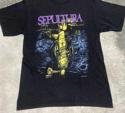 Sepultura Chaos A.D Унисекс Футболка Все Размеры от S до 5XL Унисекс Футболка