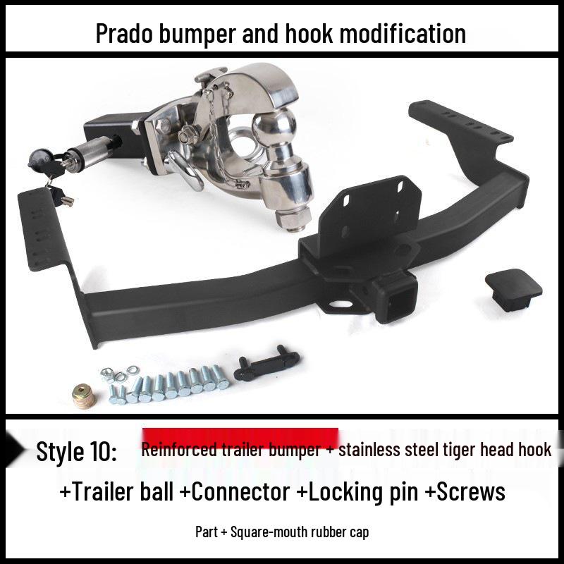 Фаркоп для Prado: Совместимо с 2700/4000 LC120/150 Задний фаркоп Крюк для буксировки