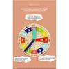 Wooden Clock Model Teaching Aid Learning Clocks with Cards Kindergartner Toy for Game Interaction Time Cogn