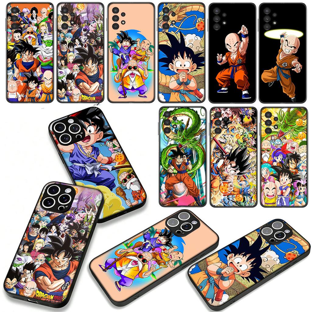Phone Cover Krillin DragonBalls Dragon Gokus Ball for Apple iPhone 16 15 14 Plus 13 12 Mini 17 Pro Max + ProMax 16E Air 15+ Case