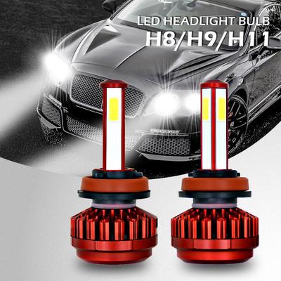 Комплект из 2 светодиодных фар для автомобиля HB4 H7 HB3 H4 9003 HB2 H11 300 Вт 6000 К яркие противотуманные лампы R7 15000 лм