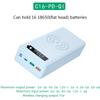 16*18650 USB-сварочный бесплатный аккумуляторный ящик для хранения, чехол для быстрой беспроводной зарядки