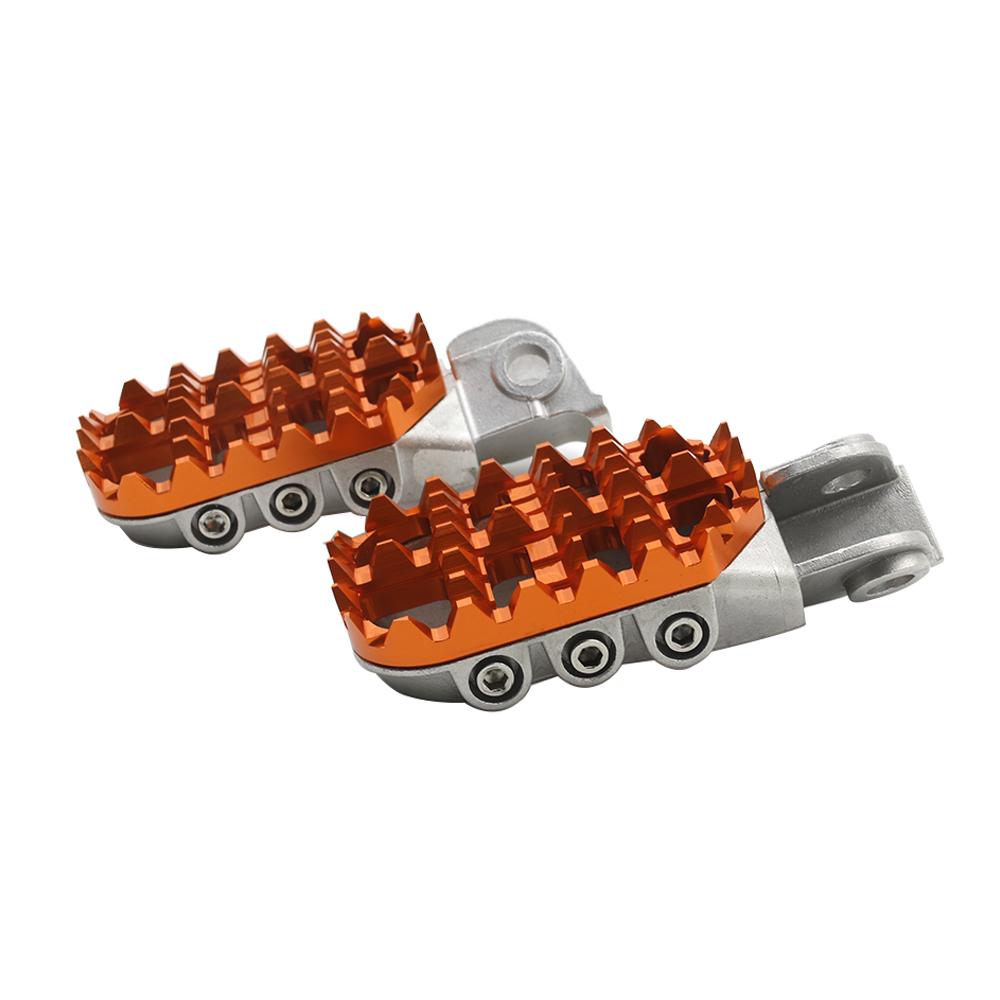 Для EXC EXC-F XC SX SX-F 50 125 250 350 450 525 530 660 950 990 Подножки Мотоцикл Алюминиевые Подножки Педали Отдых Подножка