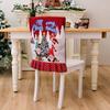 Stretch Xmas Dinner Chair Seat Cover Cartoon Christmas Table Decor  New Year Supplies