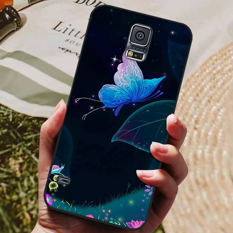 Чехол для Samsung S5 Милый Мягкий Силиконовый Задний Чехол для Телефона Для Samsung Galaxy S5 S 5 i9600 Чехол TPU Покрытие Для Samsung S5 Neo Fundas