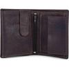 Мужской кошелек из натуральной кожи - Мини  (13 слотов для карт)