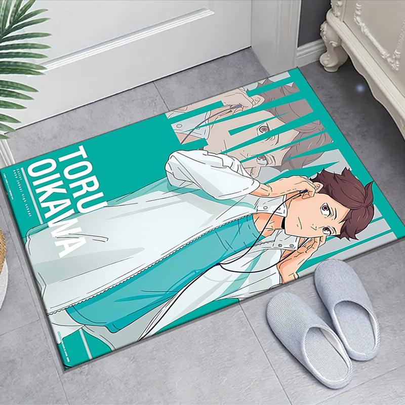 1pc Oikawa Tooru1 Design Area Rug - Non-Slip, Soft & Cozy Floor Mat for Living Room, Bedroom, Office - Indoor/Outdoor Decorative Carpet
