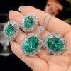 Jewelry Simulation Bird'S Nest Chepala Green Egg Temperament Set 13 * 18-10-12