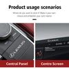 AAPL1 2026 Hot Interior Stickers 4pcs Metal Car 3D Emblem Trunk Personalized Sticker Badge Decal For Lexus GX470 LS400 LX470 LX570 RC3