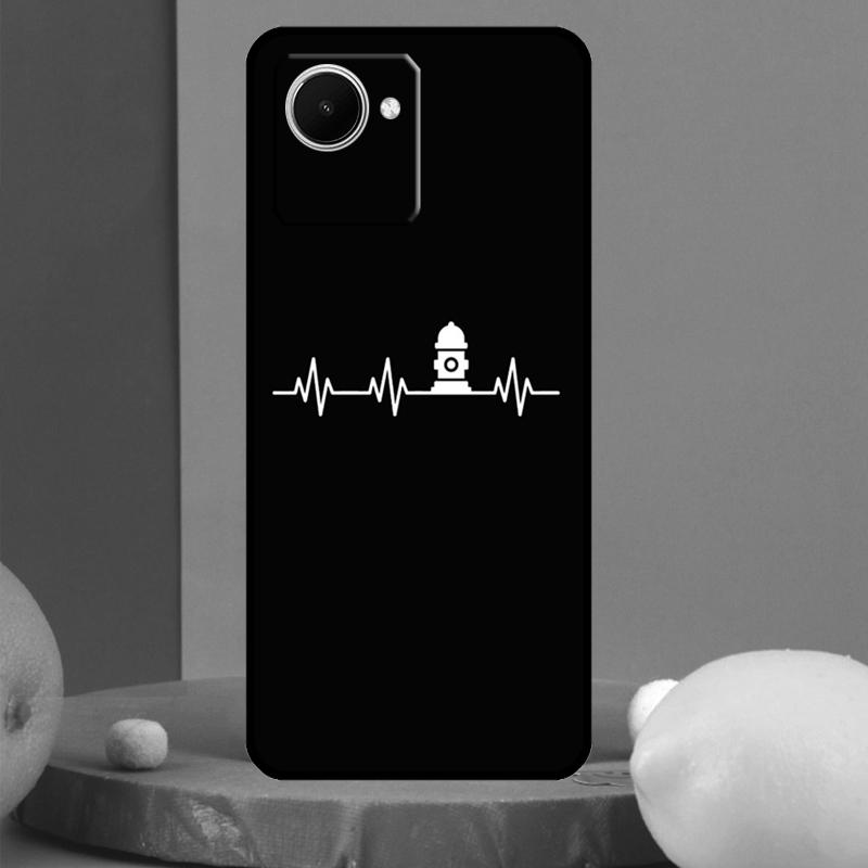 Firefighter Heroes Fireman For Realme GT7 Pro GT6 10 11 12 13 14 15 Pro Plus C55 C67 C63 C61 C53 C35 C65 C75 C71 Case