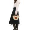 LOEWE Palm Leaf With Cow Leather One Shoulder Handbag Large Women's Natural & Tan 32702S81-2435