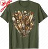 Юго-западный коренной американский индейский племенной перьевой футболка Повседневная хлопковая футболка с коротким рукавом Винтажные графические футболки Camisas