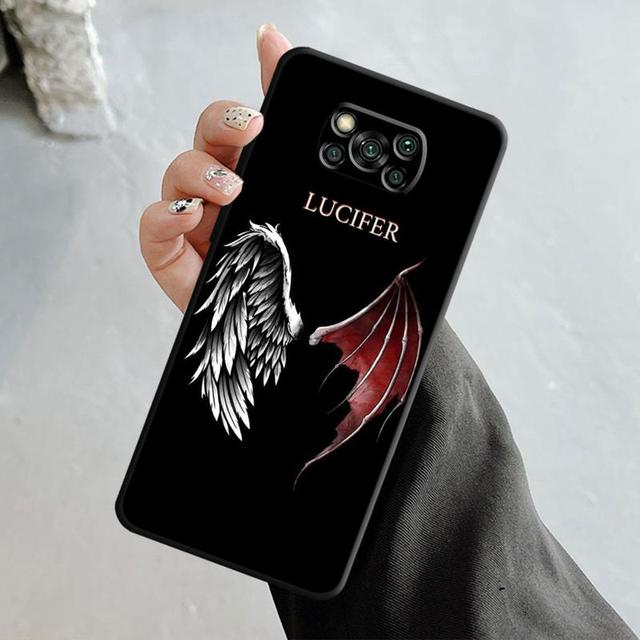 Девушка с крыльями ангела и демона для Xiaomi Poco X3 Nfc X4pro X5 M3 для Mi 12 13 11 10 10t 8 Note10 Lite 11ultra 11t Pro F1 чехол
