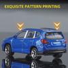1:Масштаб 64 Модели автомобилей Forester Литые из сплава Игрушки День рождения Продвинутое украшение Подвеска на четыре колеса Резиновые шины Транспортные средства Подарки