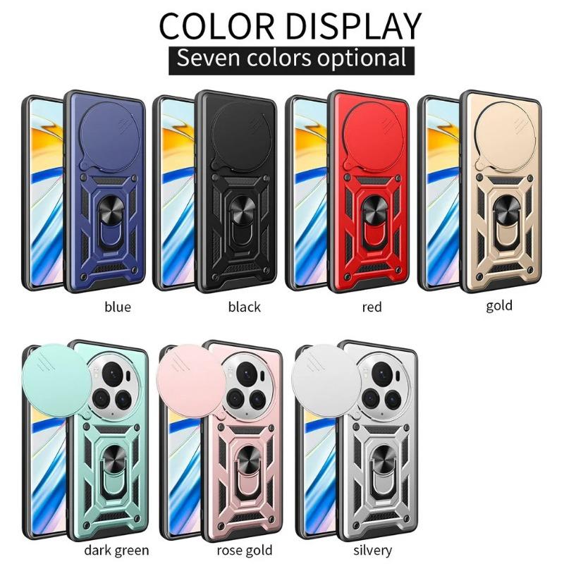 Чехол для защиты камеры Honor Magic 6 Pro 5 4 Lite Honor X9B X8B X6A X7A X8A X8 X9 X7 X6 Armor Hybrid Metal Ring Cover Fundas