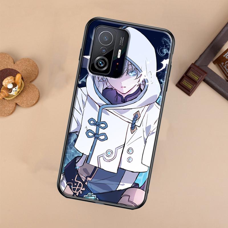 Chongyun Genshin Impact Case For Xiaomi POCO X7 X6 Pro X3 X5 M6 F3 F5 F6 Pro 11T 12T 13T 14T Pro 13 14 Ultra Cover