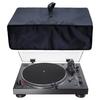 Turntable Dust Cover, Waterproof Turntable Dust Cover, Oxford Cloth Wide Fit Protector, Breathable Water-Resistant Material, Easy Slip-On Design, 48.0