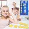 Kids Visual Schedule Daily Board Responsibility Morning Bedtime Wall Planner Routine Chart