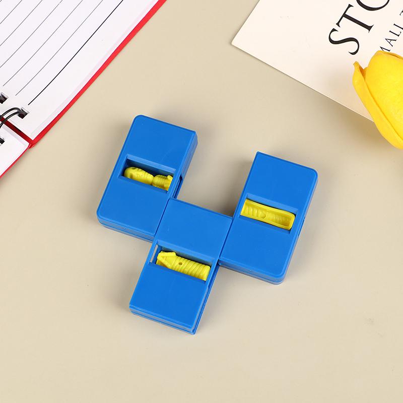 Коробка для фокусов Мумия Разрезанная на три секции Восстановление Волшебный трюк Реквизит Игрушки