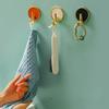 4pcs/lot Wall Decor Self Adhesive Wall Coat Rack Key Holder Towel Hooks Clothes Rack Hanging Hooks Bathroom Accessories