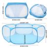 Portable Pet Playpen Cat Dog Cage Tent Playpen Folding Fence For Hamster Hedgehog Small Animals Breathable Puppy Outdoor Pet Hot