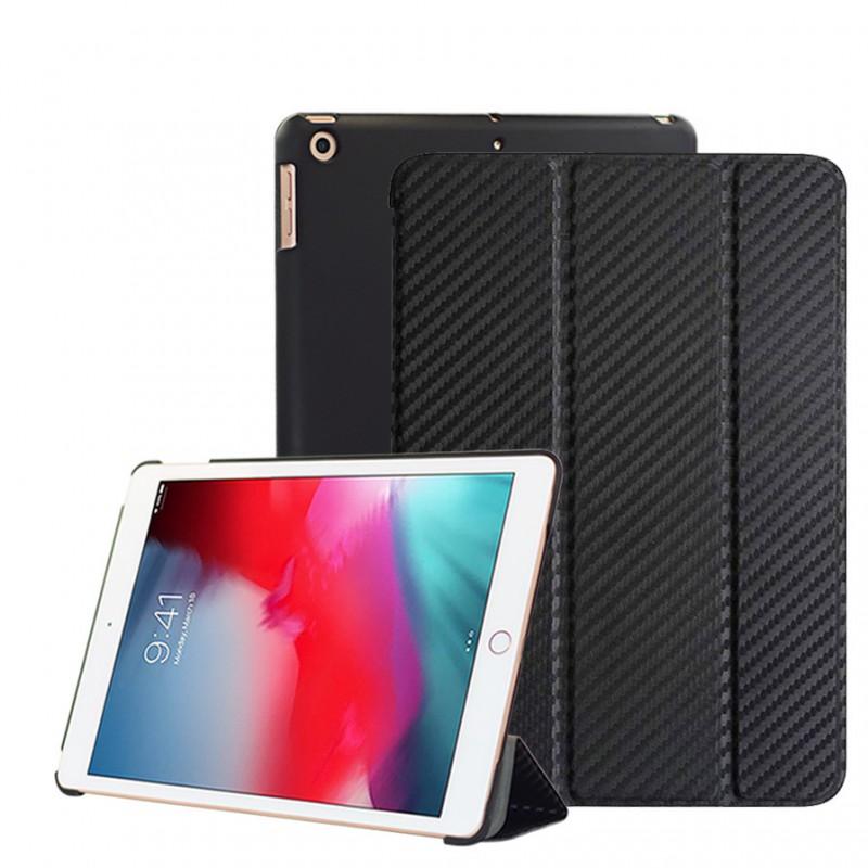 Carbon Fiber Magnetic Folio Case IPad Mini 6 Pro 11 12.9 With Stand Sleep Wake TPU Cover Business Style
