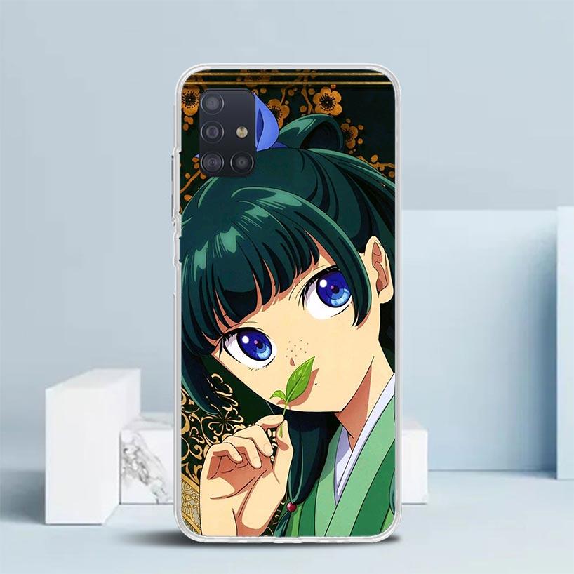 A-Apothecary D-Diaries Аниме Мягкая обложка для Samsung Galaxy A12 A22 A32 A52 A72 A02S Чехол для телефона Note 20 Ultra 10 S10 Plus A51 A71
