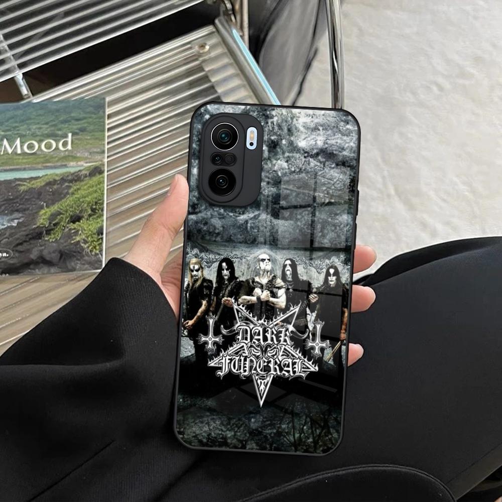 Чехол из закаленного стекла для телефона Xiaomi Redmi Note 14 13 12 11 Ultra Pro Lite 5G, группа Heavy Metal Dark Funeral