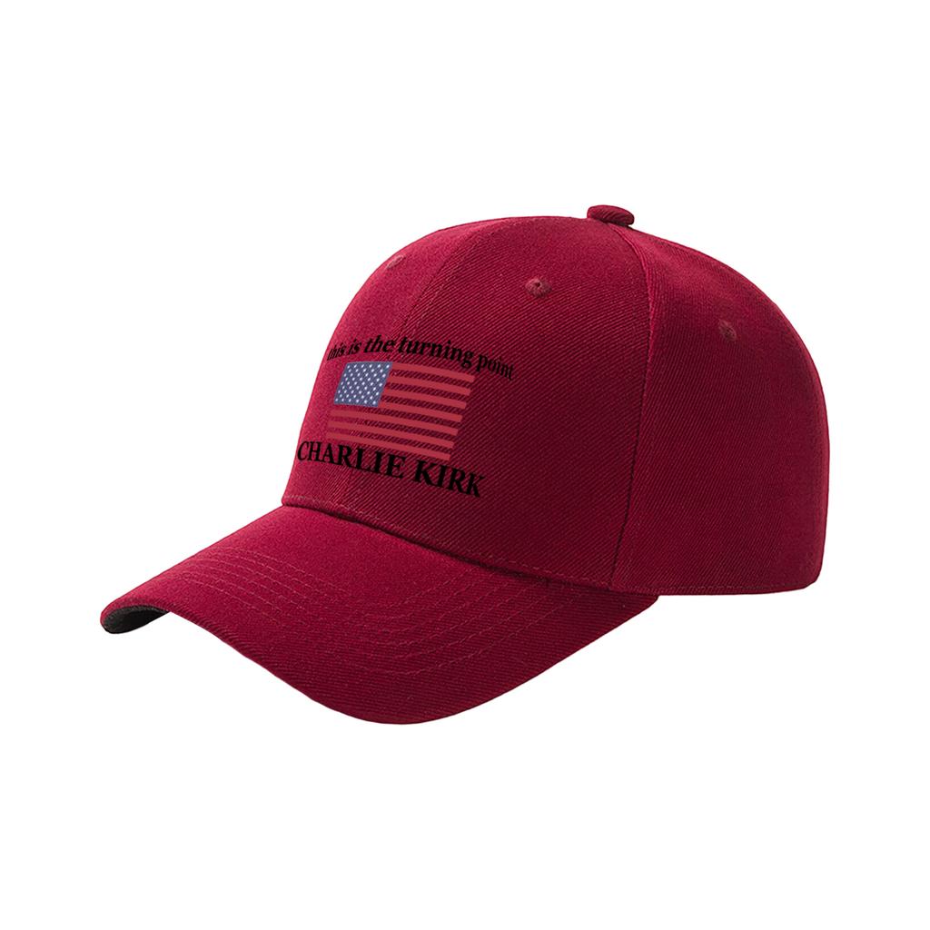 Это Переломный Момент Шляпа Молитесь за Чарли Кирка Шляпа для Мужчин Женщин Регулируемые Мужские Бейсболки Кепка