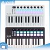 M-VAVE 25-клавишная MIDI-клавиатура SMK-25 Мини USB MIDI-контроллер Портативная USB-клавиатура MIDI-контроллер Перезаряжаемые инструменты