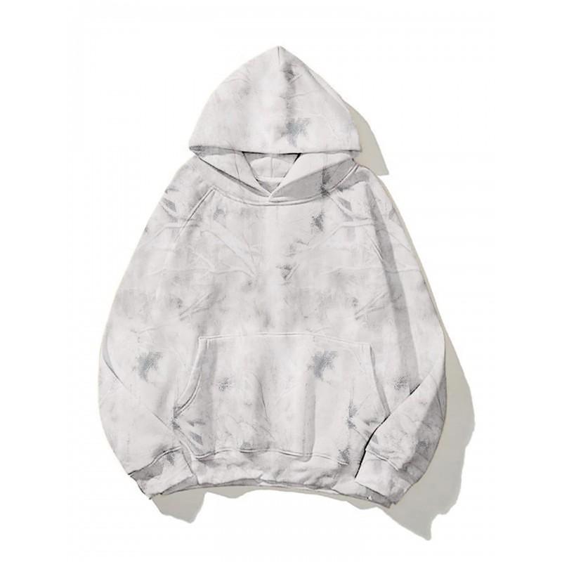Womens Oversized Hooded Sweatshirt With 3D Print Loose Fit Casual Top 2025