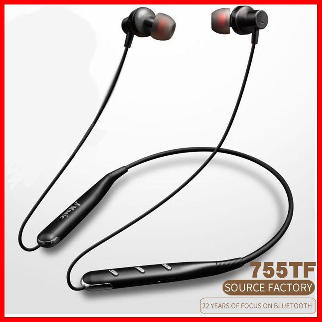 Bluetooth Earphone Wireless Headphone TF Card Mode Earbuds with Microphone Bluetooth Earphone