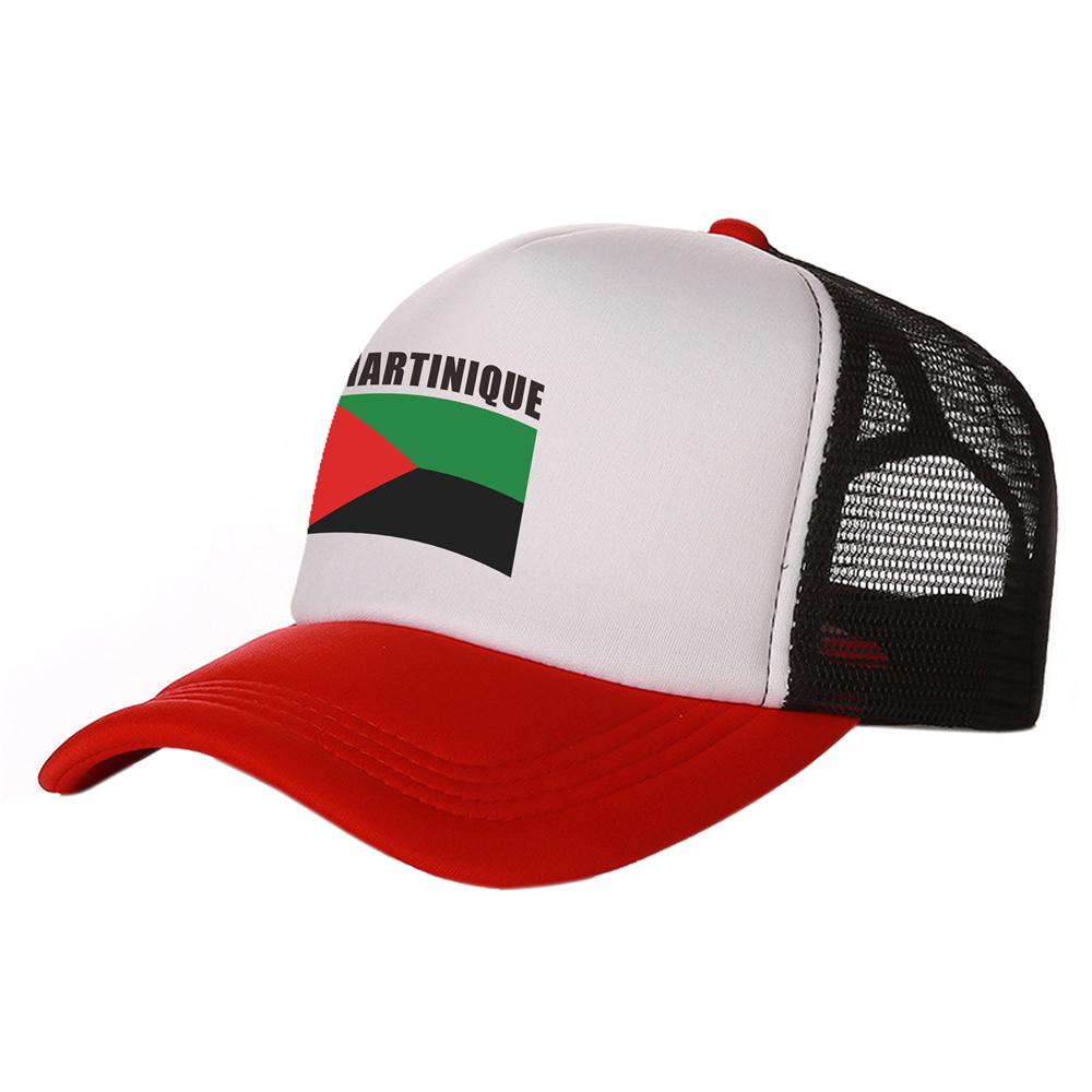 Мартиника, кепки дальнобойщика, унисекс, шляпа с флагом страны, бейсболка, крутые летние унисекс, сетчатые кепки