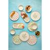 Berthe Floral 14 Piece Handmade Special Design Breakfast Set For 6 People